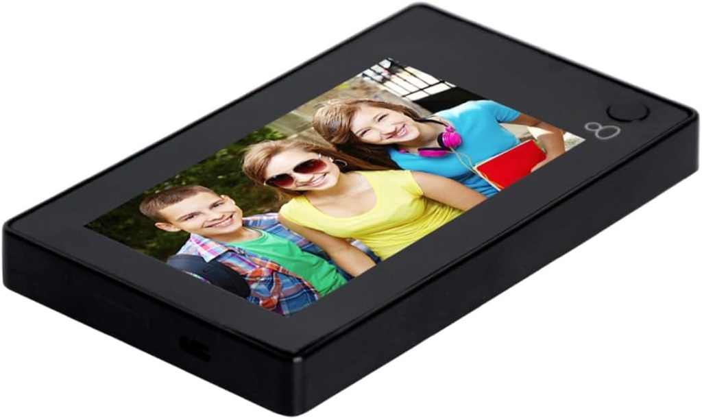 Gadpiparty 145degree Digital Door Viewer Cat Eye Pixel Camera Peephole Wide Angle Door Peephole Monitor