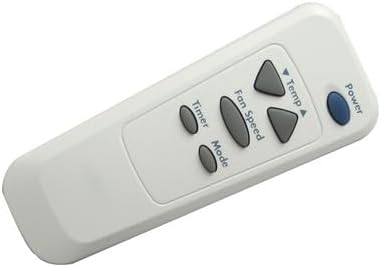 HCDZ Replacement Remote Control for GE AGM12AAG1 AGM14AAG1 AGM18DAG1 AGQ14AAG1 AGQ14AJG1 AGQ18AJG1 AGQ18DJG1 AGW24DAG1 Room Air Conditioner