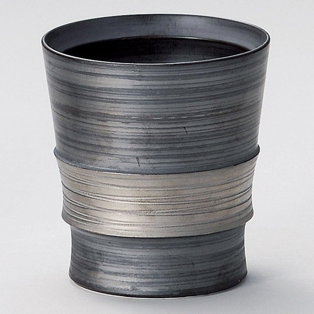 Ginsai Wabi Cup (Arita Ware) [3.3 x 3.7 inches (8.5 x 9.5 cm), 7.1 oz (200 g), Shochu Cup] | Restaurant, Ryokan, Japanese Tableware, Restaurant, Stylish, Tableware, Commercial Use