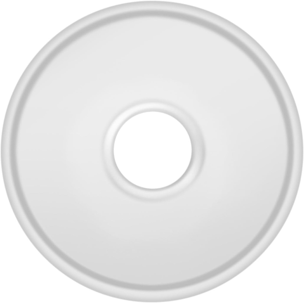 Flexzion Dehydrator Fruit Roll Trays - Round Nonstick Reusable Plastic Dehydrator Sheets (11 7/8 Inch) for Creating Homemade Fruit Leathers, Vegetable Purees, & Liquid-Based Snacks (2 Pack)