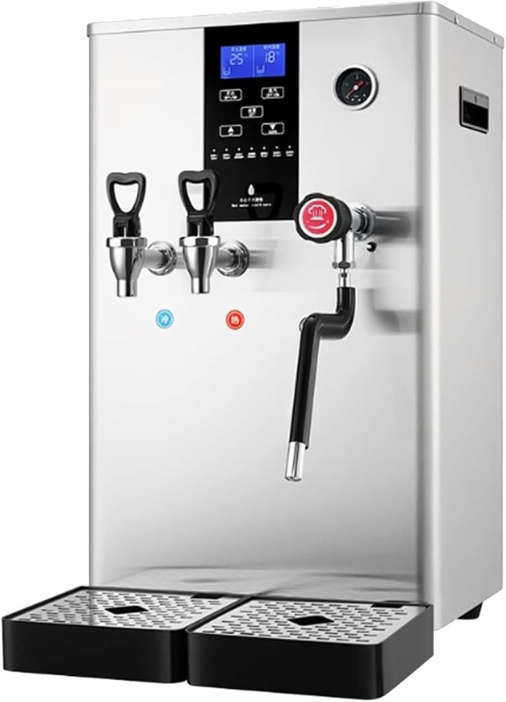Fully Automatic Hot And Cold Steam Machine Commercial Milk Foam Steam Machine Water Boiler Double Boiler Milk Tea Shop Equipment