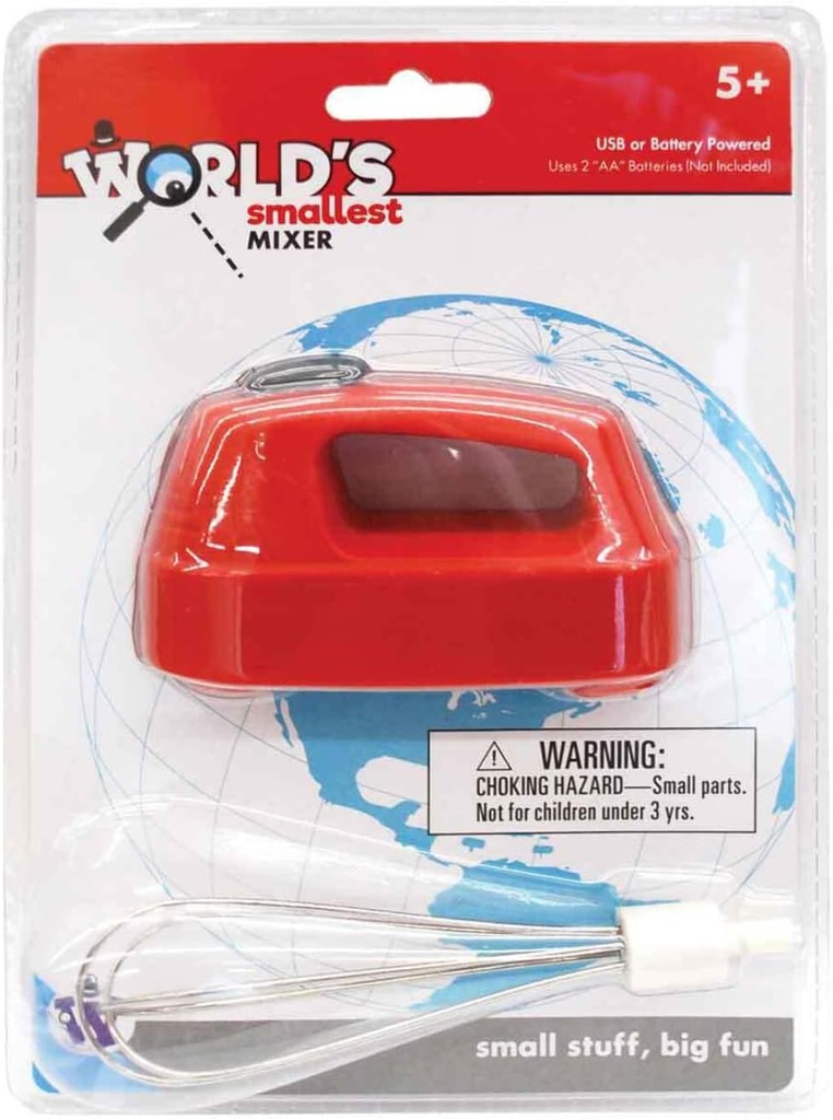 World Smallest Mixer (Cordless/Red)