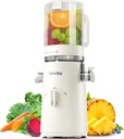 Cold Press Juicer, 2-in-1 Juicer Machines for Juice & Sorbet, with 5-Inch Wide Chute, High-Yield Masticating Juicer for Fruits & Vegetables/High Nutrients/Reverse Mode/Easy to Clean