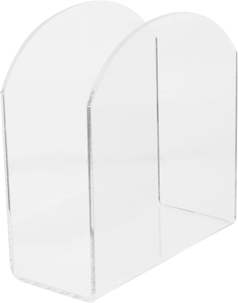 Modern Style Acrylic Napkin Storage Rack Elegant Cabinet Towel Holder for Kitchen