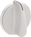 UPGRADED Lifetime Appliance WE01X20380 Control Knob Compatible with General Electric Dryer (Light Grey)
