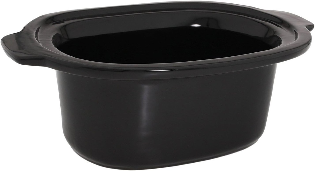 All-Clad 1500990903 Slow Cooker Ceramic Replacement Insert for SD700450, 6.5 quart, Black