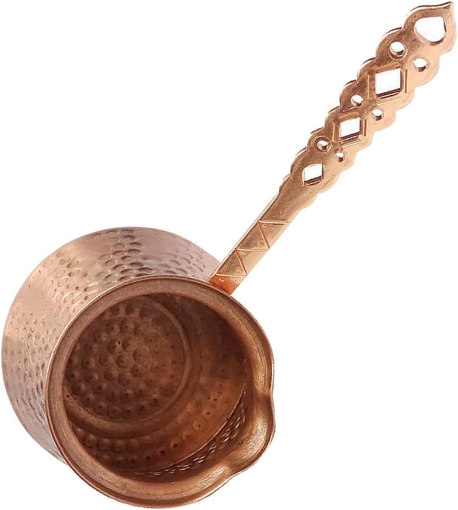 Alipis Retro Turkish Coffee Pot Capacity Coppered Design for Quick Brewing of Tea and Coffee Gas Electric Stoves for Craft and Fruit Teas