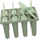 Cabilock Ice Cream Cat Head Popsicle Makers Ice Lolly Popsicles 8 Grids Easy to for Boys and Girls Adults