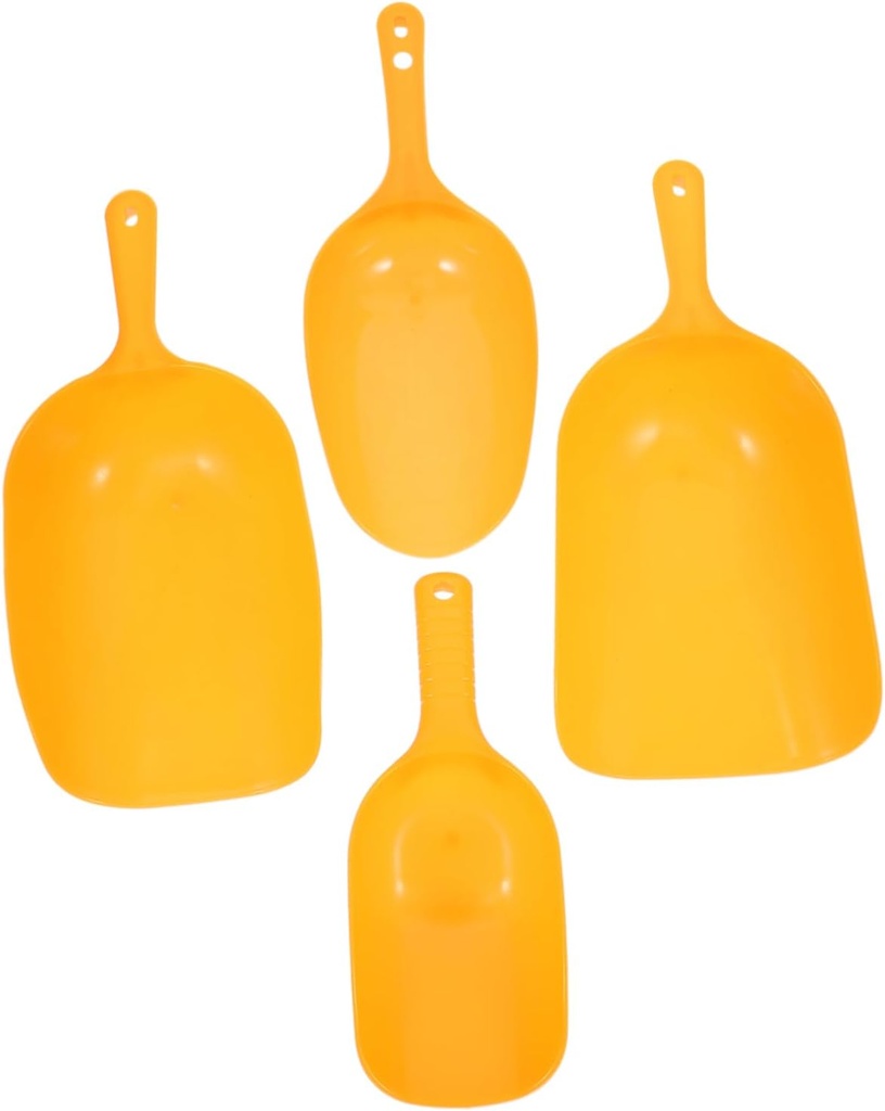 1set Food Scoops Multifunctional Flour Rice and Dried Fruit Shovels for Kitchen Use Includes and to Clean and Operate