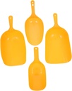 1set Food Scoops Multifunctional Flour Rice and Dried Fruit Shovels for Kitchen Use Includes and to Clean and Operate