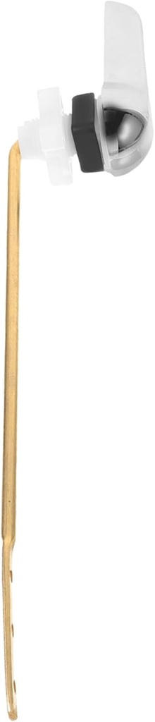 Metal Toilet Flush Handle Lever Replacement for Bathroom Durable Toilet Lever Replacement Part Easy to Install Suitable for Home and Hotel Use Classic Design