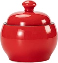 123Arts Ceramic Sugar Bowl Tea Canister Storage Jar Soup Jar with Lid