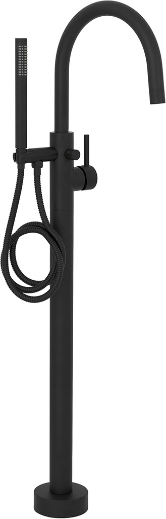 ZLINE Autograph Edition Emerald Bay Bath Tub Filler in Matte Black (EMBY-BTF-MB)