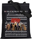 WZMPA Musical Tote Bag Theater Gift Theater Drama Romantic Shoulder Bag Musical Merch
