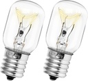 Belleone Microwave Light Bulb - Fits GE, Whirlpool & More - 125V 40W, E17 Base, 2 Pack