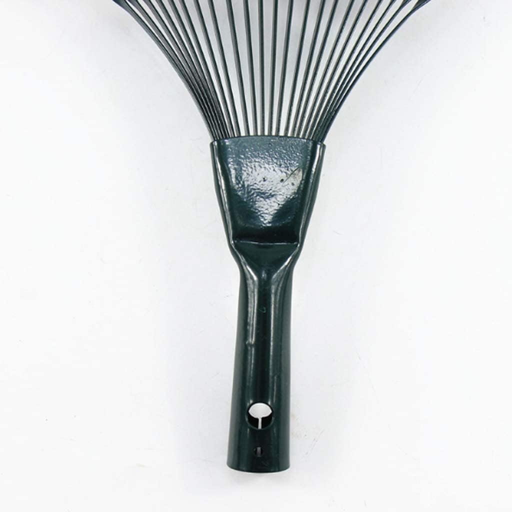 Generic 22 Teeth Heavy Duty Carbon Steel Metal Rake Head Lawn Leaves Garden Rake