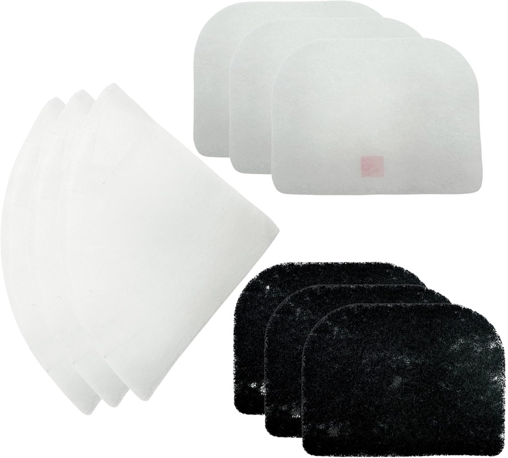 Nispira FK8 5525101500 D895 Replacement Filters for DeLonghi Deep Fryer, 3 Sets