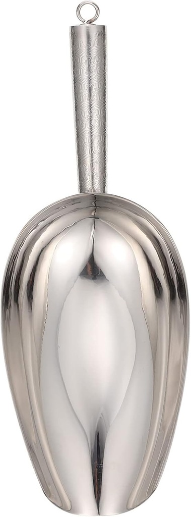 Ice Scoop Warming Stainless Ice Scoop for Ergonomic Kitchen Gadget Food Shovel Smooth Surface Drop Resistant