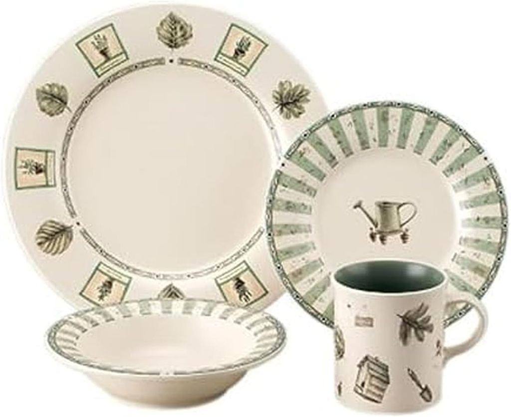 Pfaltzgraff Naturewood 16-Piece Stoneware Dinnerware Set (Service for 4)