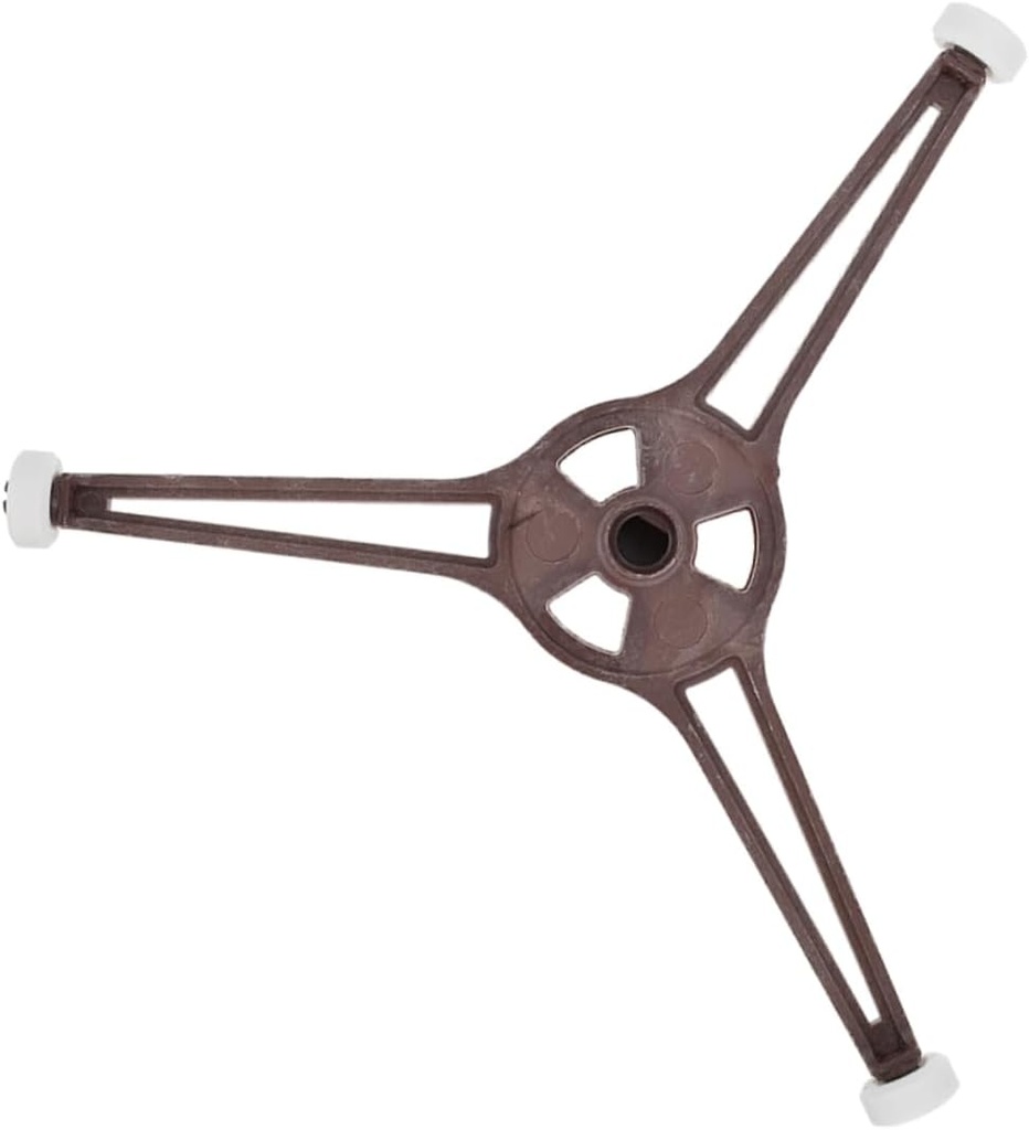 Microwave Oven Turntable Microwave Plate Replacement Turntable Ring Triple Arm Microwave Microwave for Rv Microwave Turntable Base Microwave Support Ring Plastic