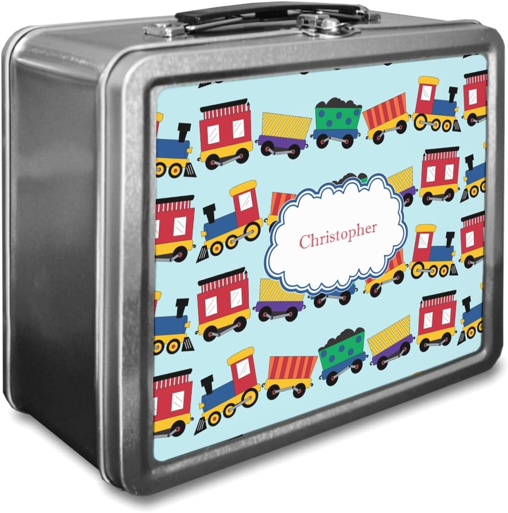 Personalized Trains Lunch Box