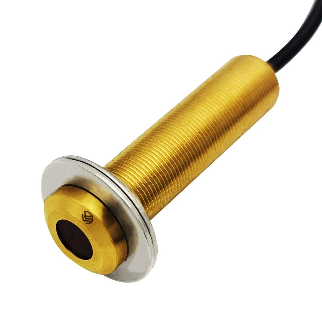 Brass Peephole IR Receiver- Smart Home Electrical Signal Transponder Fisheye Peephole IR Receiver