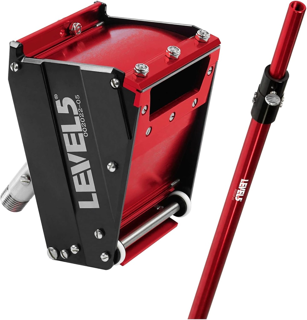 3-Inch Drywall Nail Spotter + Standard Handle - LEVEL5 | Pro-Grade | Finishing Drywall Gyprock Plasterboard Sheetrock | 4-555