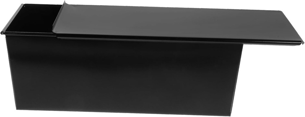 Baking Box with Lid Non-stick Bread Mould Adjustable Size for Home Baking Suitable for Toast and Loaf Bread