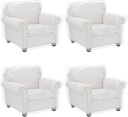 Klmnop 4 Pcs Outdoor Plastic Chair Cover, Waterproof Armchair Dust Proof Plastic Couch Cover, Furniture Cover for Recliner Sofa Chair Couch Moving and Storage(37 x 30 x 30 Inch)