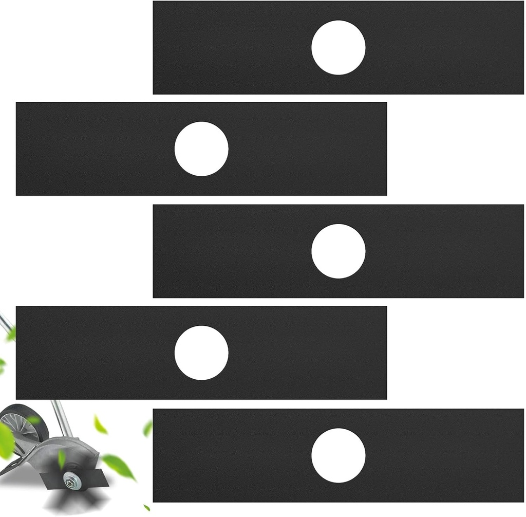 5 Pack 613223 Edger Blades Compatible with Ryobi, Echo, Stihl, Maruyama, Green Machine Edger, Replace 720-237-001, 4133-713-4101, 216062, 237001-1 Inch Center Hole