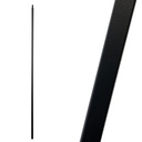 Stair Railing Balusters (Contractor Pack of 10) 1/2" Plain Bar Iron Spindle Hollow Square Metal Balusters (Real Satin Black not Matte)