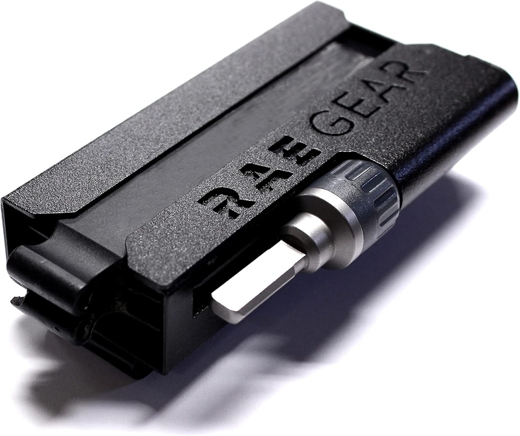 RAE Gear Sheath Compatible with Leatherman BIT KIT + RATCHETING Extender with Universal Belt Size & ROTATABLE Belt Clip (bit Kits and Extender NOT Included)