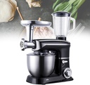 Electric Kitchen Mixer, Kitchen Press Machine, Maximum Power 1500W Home Blender, Load Dependent Design, Constant Speed, For Home/Commercial,Black