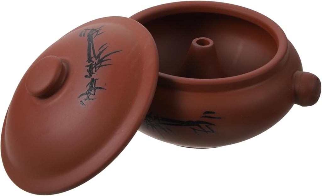 Ceramic Stew Pot Slow Cooker Casserole Steam Pot for Soup Porridge Dessert Cooking Even Heating Heat Retention Nonstick Easy Clean Kitchen Cookware