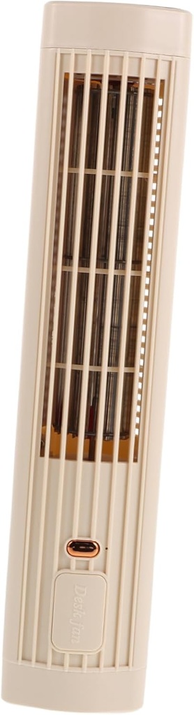 PRETYZOOM Desktop Air Cooler Fan Bladeless Usb Tabletop Standing Fan for Office and Bedroom Airflow Portable Design for Travel Home Use