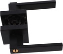 Privacy Door Handle with Lock Set Aluminum Lever Lock for Interior Rooms Keyed Entry Door Knob Hardware Enhanced Security and Wear-Resistant Design