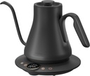 Electric Kettle, Gooseneck Electric Kettle, ±1℉ Temperature Control, Stainless Steel Inner, Quick Heating, for Pour Over Coffee, Brew Tea, Boil Hot Water, 1500W/0.9L Dark Gray