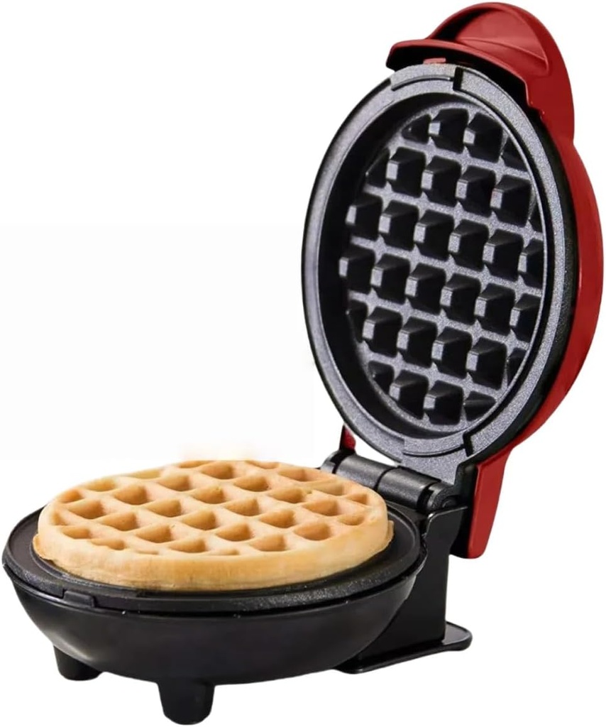 Mini round waffle maker