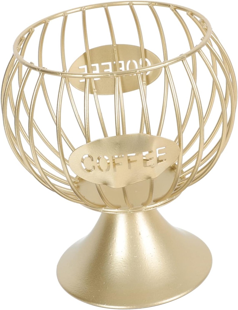 IMIKEYA Stainless Capsule Storage Basket Base Practical Jelly Holder for Coffee Capsules Stylish Home Organizer for Coffee Enthusiasts