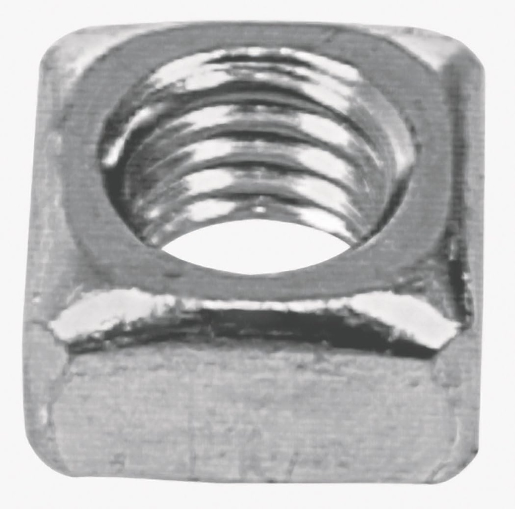 The Hillman Group 3339 7/16-14 Square Nut Zinc Plated, 12-Pack