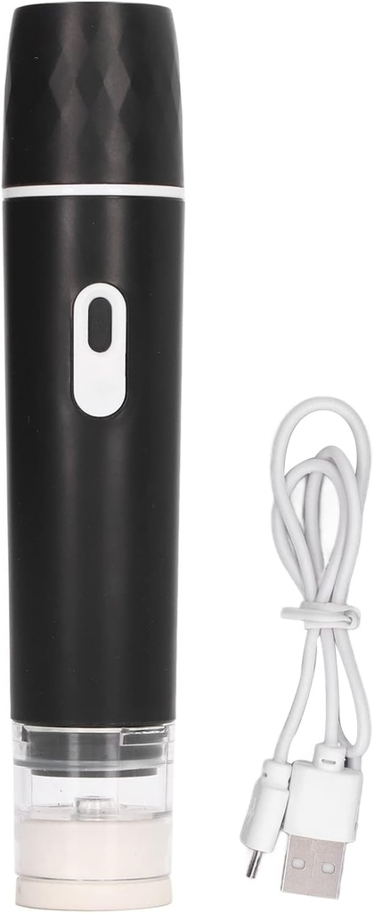 Electric Air Pump Vacuum Seal Pump Portable Handheld Rechargeable Vacuum Sealer Pump for Reusable Food Saver Vacuum Bags, Cordless Sealing Machine Tool for Food Storage (Black)