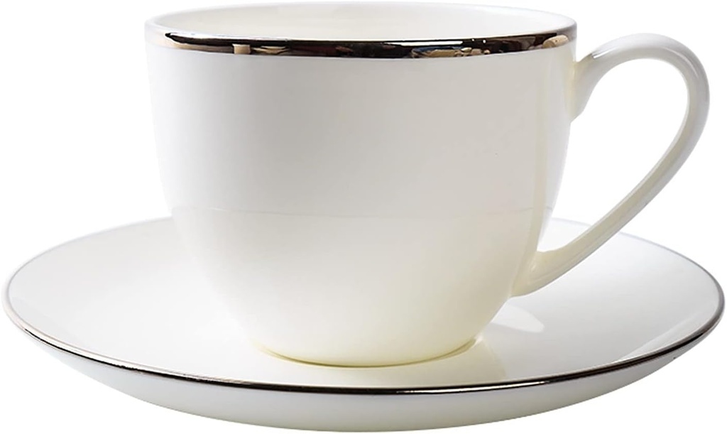Coffee Mugs Bone China Coffee Mug Set Nordic High-end Ceramic Mug Ceramic Coffee Cup and Saucer English Black Tea Cup Coffee Mug Set