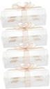 Ciieeo 4pcs Cupcake Carrier Box Cake Boxes for Treats Reusable Muffin Dessert