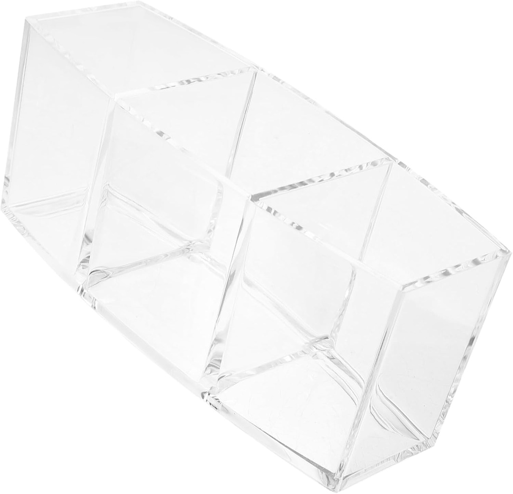 Tea Bag Organizer and Coffee Capsule Storage Box Acrylic Multi-compartment Holder for for Tea Bags Coffee and Items