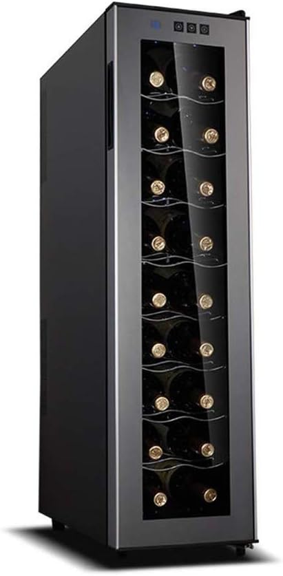 Multifunctional Electronic Constant TemperatureWine Cabinet with Red and White Wine Cellar on Top of Counter with Digital Temperature Display