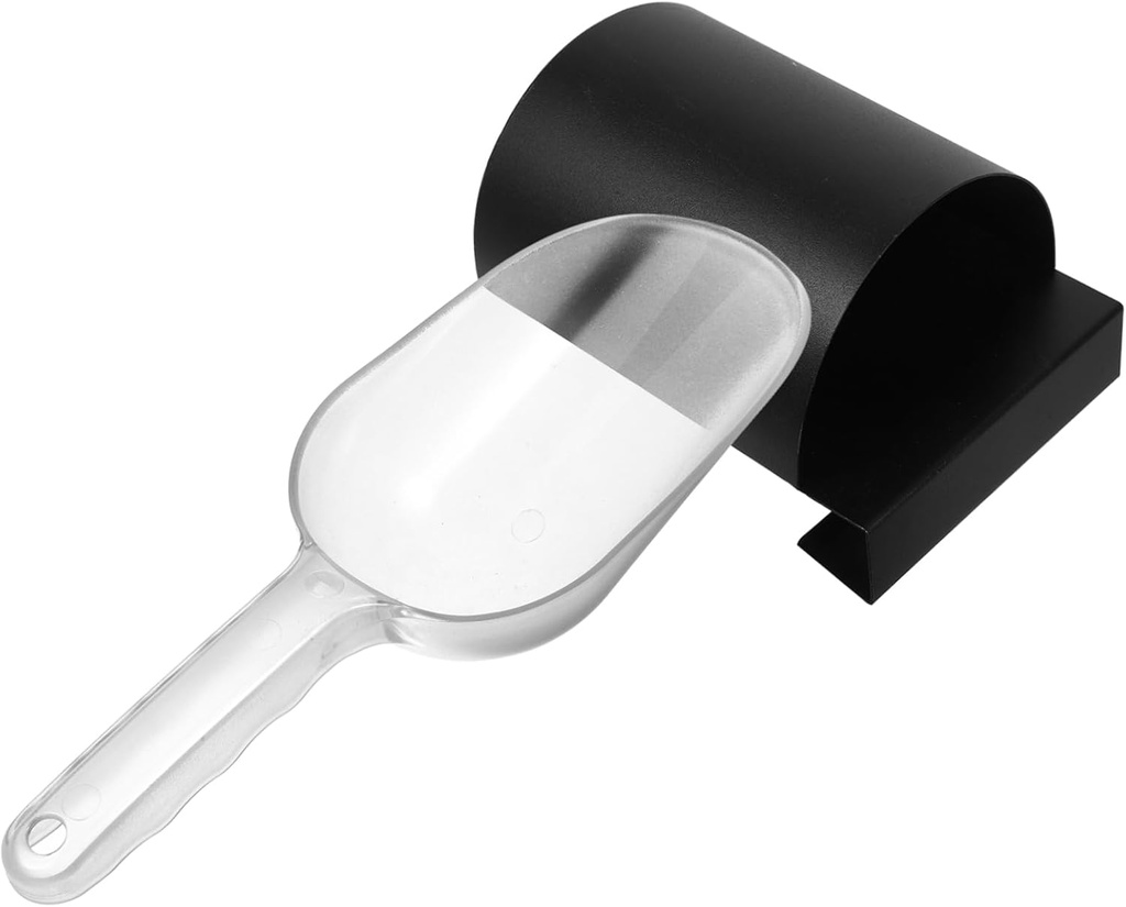 Alipis 1set Plastic Food Scoop for Grains and Ice with Organizer Lightweight and Ergonomic Design for Easy Handling Kitchen Bar and Restaurant Use