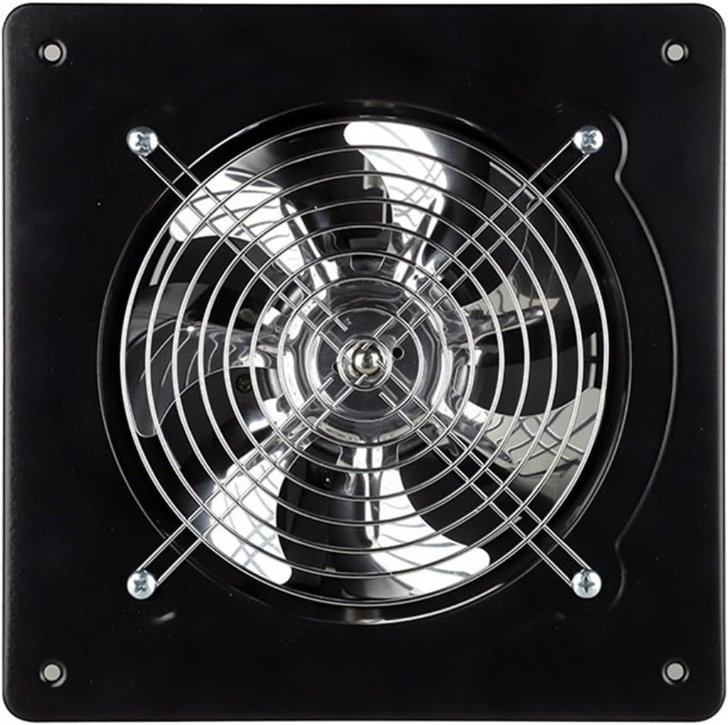 Ventilation Fan, 2Pcs Versatile Exhaust Fan For Ventilation And Air Circulation Kitchen Restaurant Wall Window Type Powerful Duct Industrial for Vent Bathroom, Kitchen(FD-100)