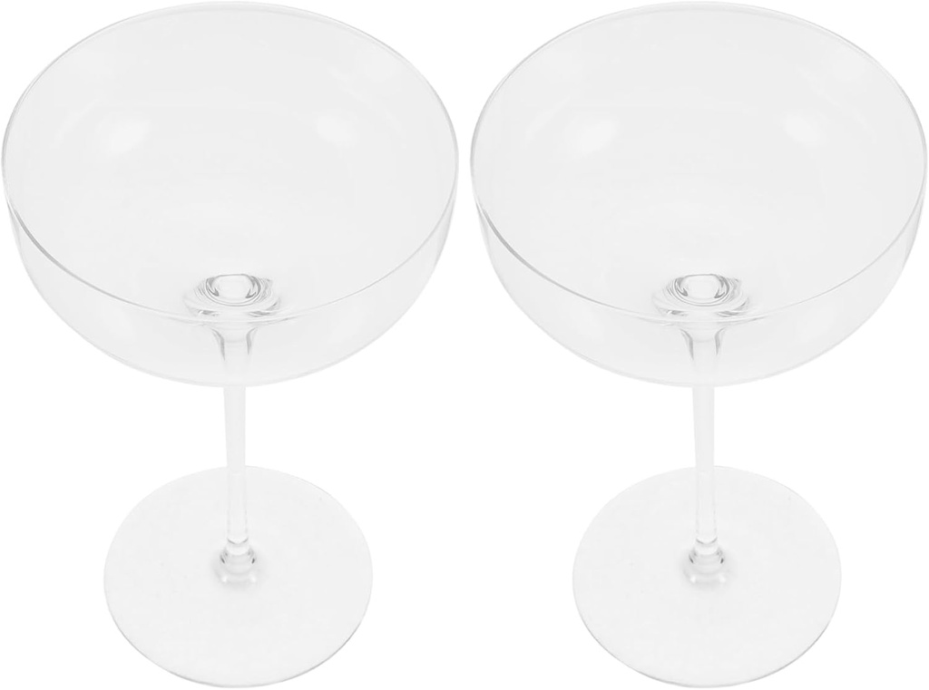 2pcs Unique Party Balloon Wine Glasses Long Stem Goblet Red Wine Glasses for Women Elegant Crystal Glassware