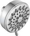 Moen Ignite Chrome Five-function Shower Head With 2.5 GPM High-Pressure Spray, 20090