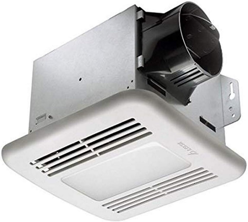 breez Delta GreenBuilder GBR80HLED 80 CFM Exhaust Bath Fan/Dimmable LED Light with Humidity Sensor
